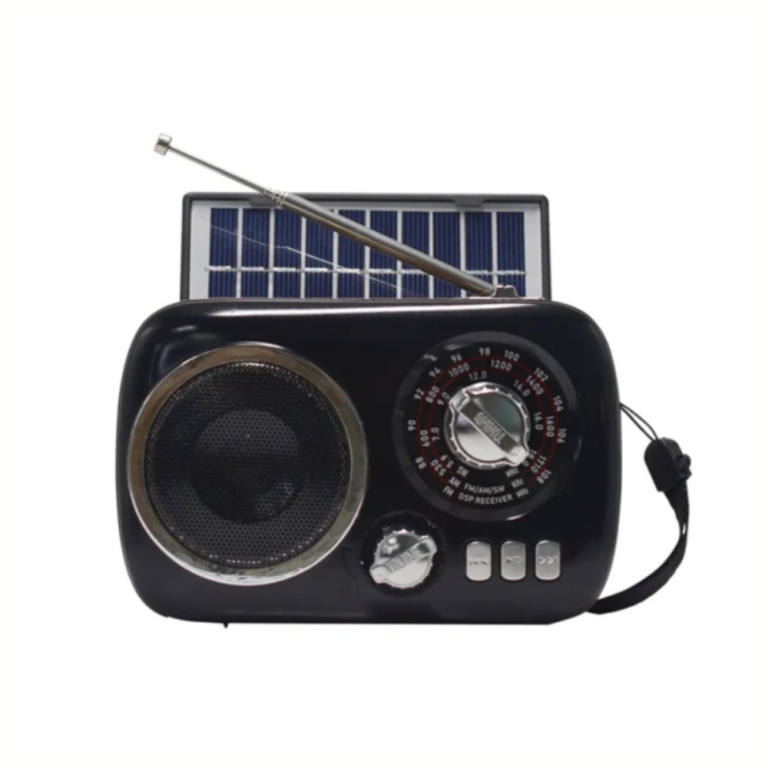 Αναλογικό Ρετρό Ραδιόφωνο Ηλιακό RX-BT1400S Μαύρο