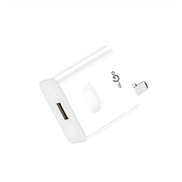 Αντάπτορας Ταχείας Φόρτισης USA 120W με Θύρα USB Klgo KC-88 Λευκό