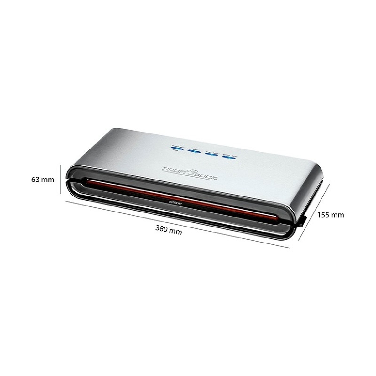 Profi Cook Συσκευή Vacuum με Μέγιστο Μήκος Σφραγίσματος 300mm PC-VK1080 - Image 3