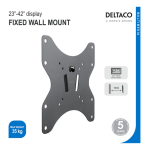 Deltaco βάση τηλεόρασης σταθερή ARM-1050 23-42" - Image 3
