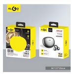Ασύρματα Ακουστικά Με Θήκη Φόρτισης Bluetooth Klgo HK-74BL Γκρι - Image 2