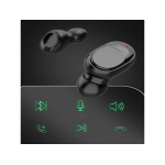 Ασύρματα Ακουστικά Με Θήκη Φόρτισης Bluetooth Klgo HK-90BL Μαύρο - Image 2