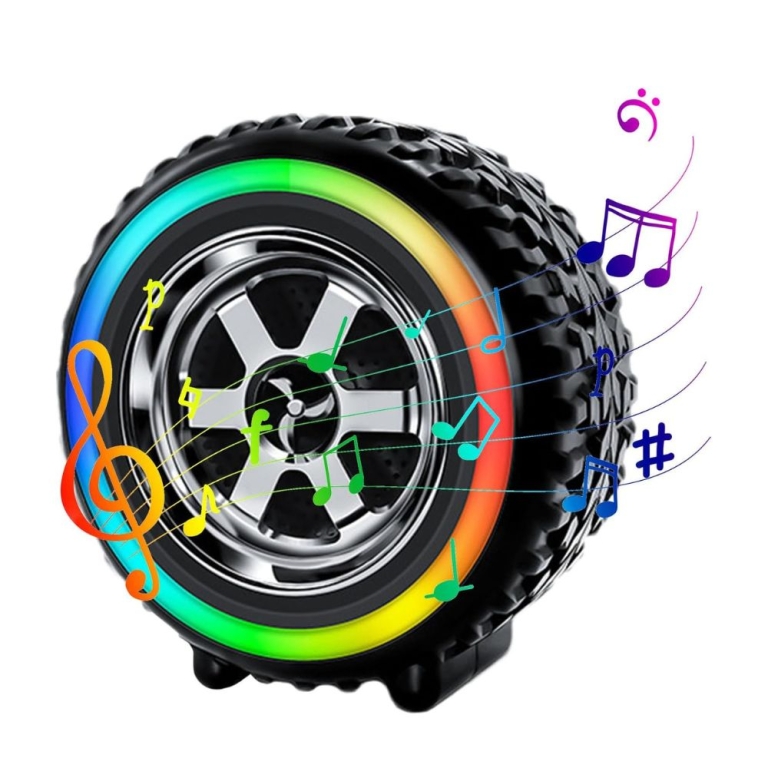 Ασύρματο Ηχείο Bluetooth Tire – Μαύρο