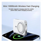 Ασύρματο Power Bank 10000mAh 22.5W KP-42 Λευκό - Image 2