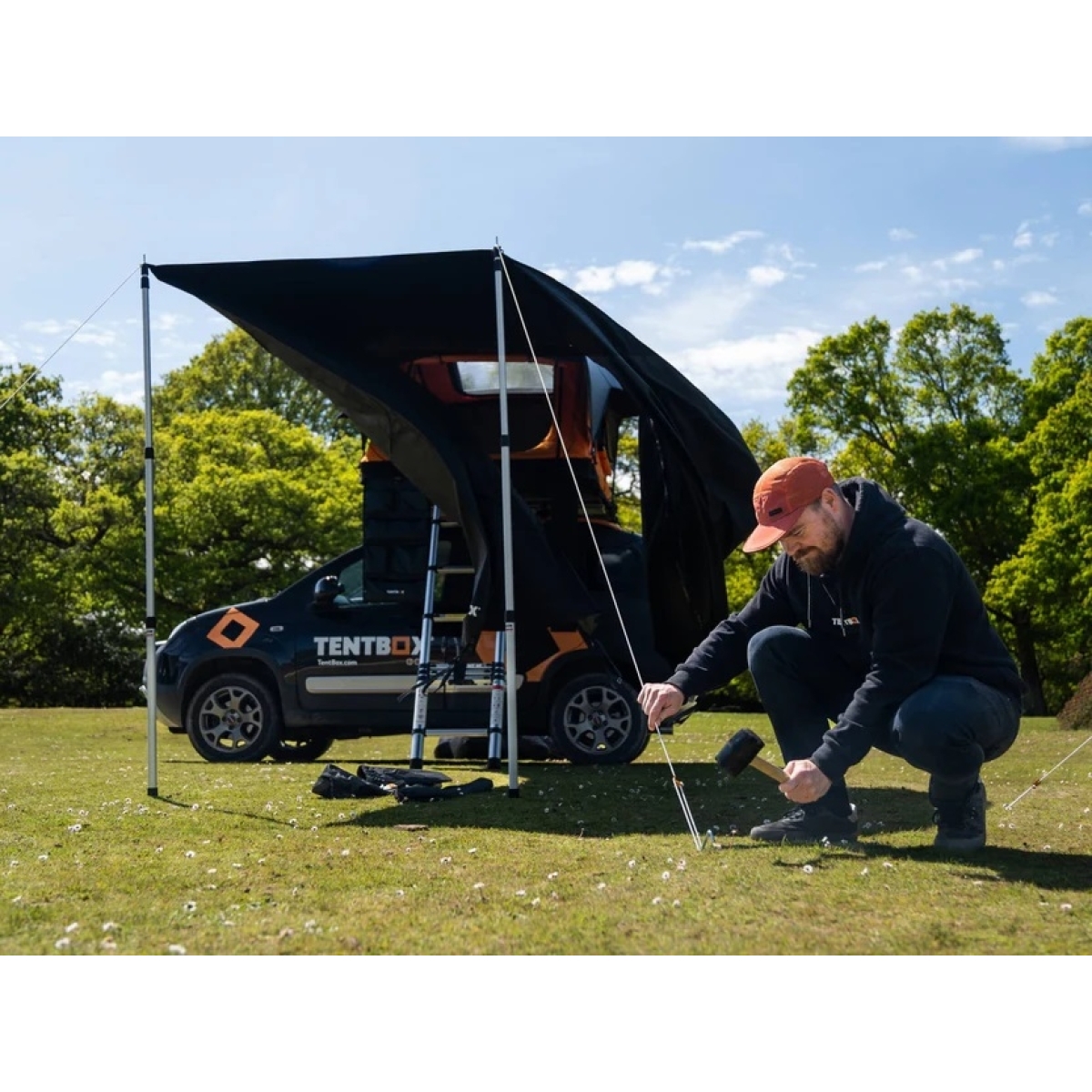 Tentbox Τέντα/Επέκταση για την Σκηνή Camping Οροφής Αυτοκινήτου Tentbox Lite 2.0 Tunnel Awning ATALI-93578 - Image 4