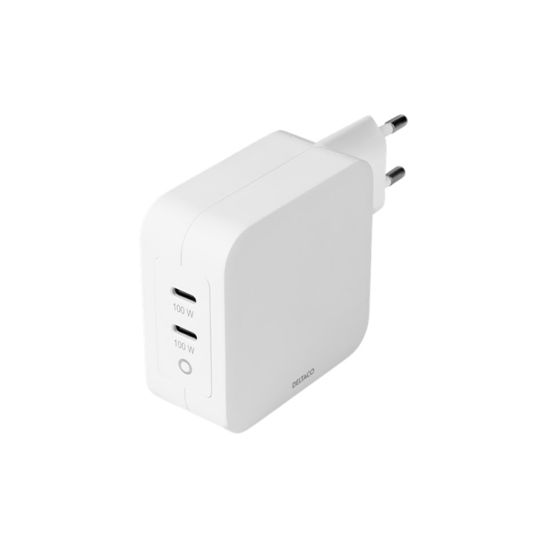 Deltaco USB-C wall charger