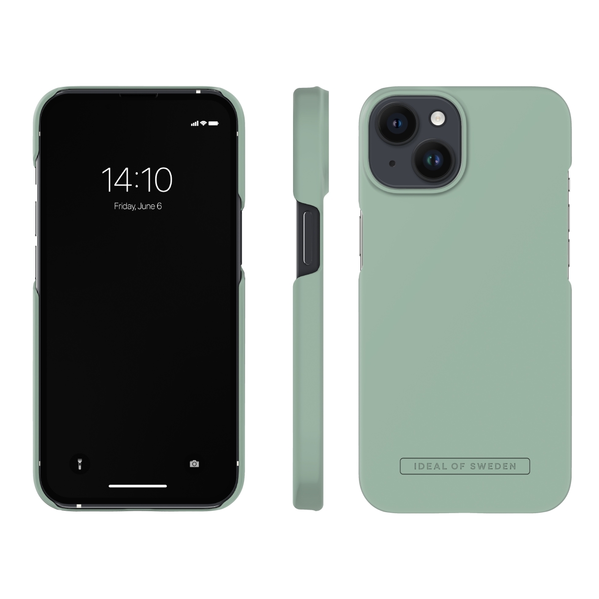 IDEAL OF SWEDEN Θήκη Fashion Seamless iPhone 13/14 Sage Green IDFCSS22-I2261-419 - Image 3