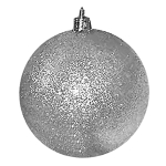 Μπάλα Glitter 6τεμ ø6cm Xmasfest 1131714 - Image 4