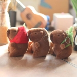 Μπρελόκ Λούτρινο 15cm 86629 Capybara με Χελωνίτσα