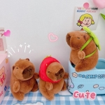 Μπρελόκ Λούτρινο 15cm 86629 Capybara με Χελωνίτσα