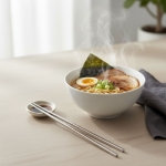 Chopsticks Φαγητού Μεταλλικά 22εκ. – 5 ζευ.