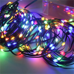 Χριστουγεννιάτικα Λαμπάκια 100LED 8m RGB Πολύχρωμου Φωτισμού 299055 - Image 2