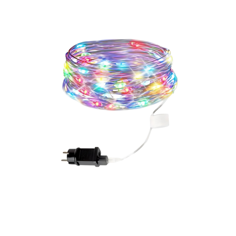 Χριστουγεννιάτικα Λαμπάκια 100LED 8m RGB Πολύχρωμου Φωτισμού 299067