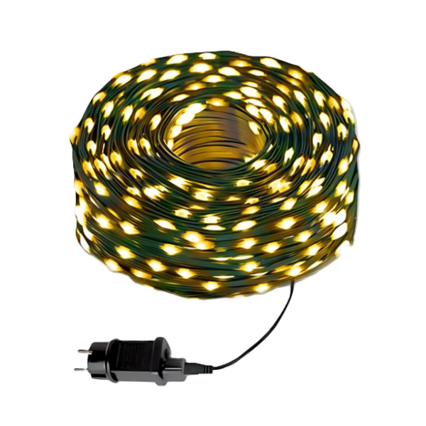 Χριστουγεννιάτικα Λαμπάκια 100LED 8m Θερμού Φωτισμού 299057