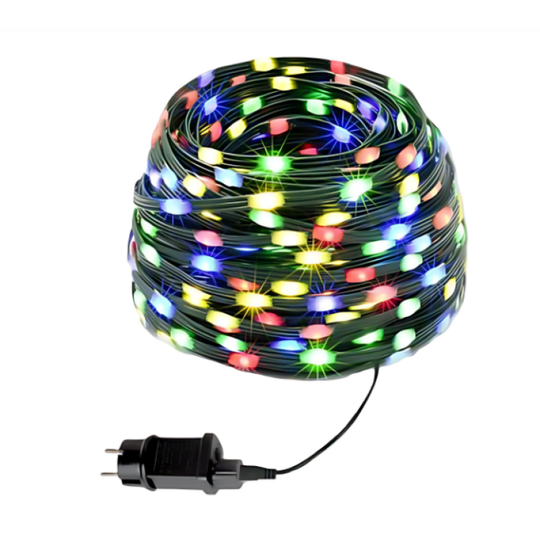 Χριστουγεννιάτικα Λαμπάκια 280LED 19m RGB Πολύχρωμου Φωτισμού 299061