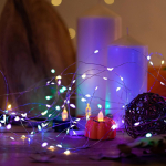 Χριστουγεννιάτικα Λαμπάκια 50LED 5m RGB Πολύχρωμου Φωτισμού 299064 - Image 3