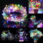 Χριστουγεννιάτικα Λαμπάκια 50LED 5m RGB Πολύχρωμου Φωτισμού 299064 - Image 4