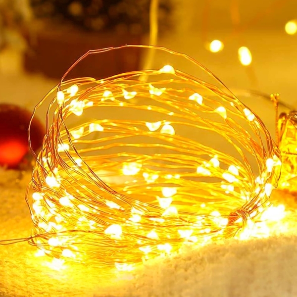 Χριστουγεννιάτικα Λαμπάκια 50LED 5m Θερμού Φωτισμού 299066