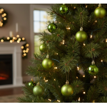 Χριστουγεννιάτικες Μπάλες 6cm 24τμχ Πράσινο SDS-23490 - Image 2