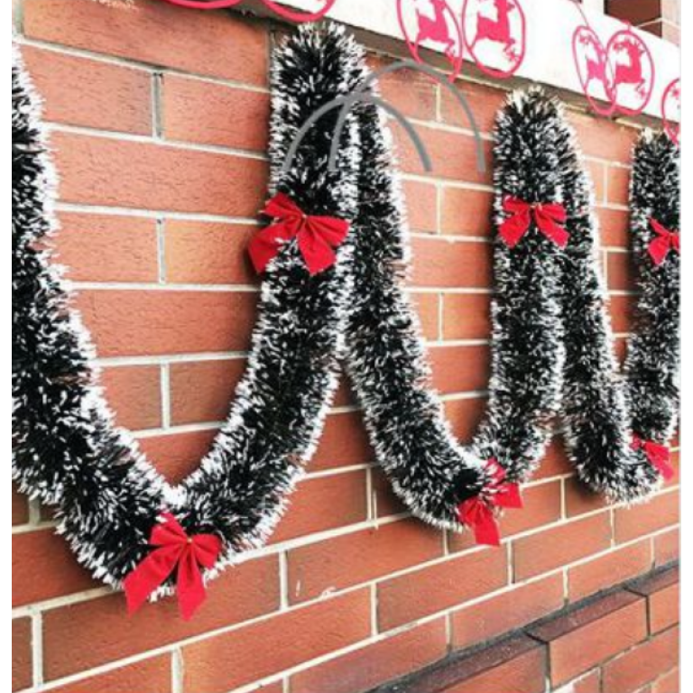 Χριστουγεννιάτικη Διακοσμητική Γιρλάντα Χιονισμένη 2m SDS-25806