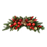 Χριστουγεννιάτικη Διακοσμητική Γιρλάντα με Κουκουνάρια & Μπάλες 60cm SDS-25888