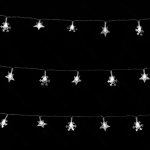 Χριστουγεννιάτικη Γιρλάντα 50LED 2m+10m με Ψυχρό Λευκό Φωτισμό Aigostar