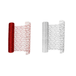 Χριστουγεννιάτικη Κορδέλα Συσκευασίας Με Σχέδιο Φύλλο 24x270cm Kmt Style 276991