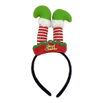 Χριστουγεννιάτικη Στέκα Μαλλιών Με Πόδια Ξωτικού SDS-26013