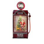 Χριστουγεννιάτικο Διακοσμητικό Gas Station Με Χριστουγεννιάτικη Σκηνή 32.5cm SDS-28218