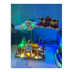 Χριστουγεννιάτικο Διακοσμητικό Shooting Star Με LED, Κίνηση Και Μουσική