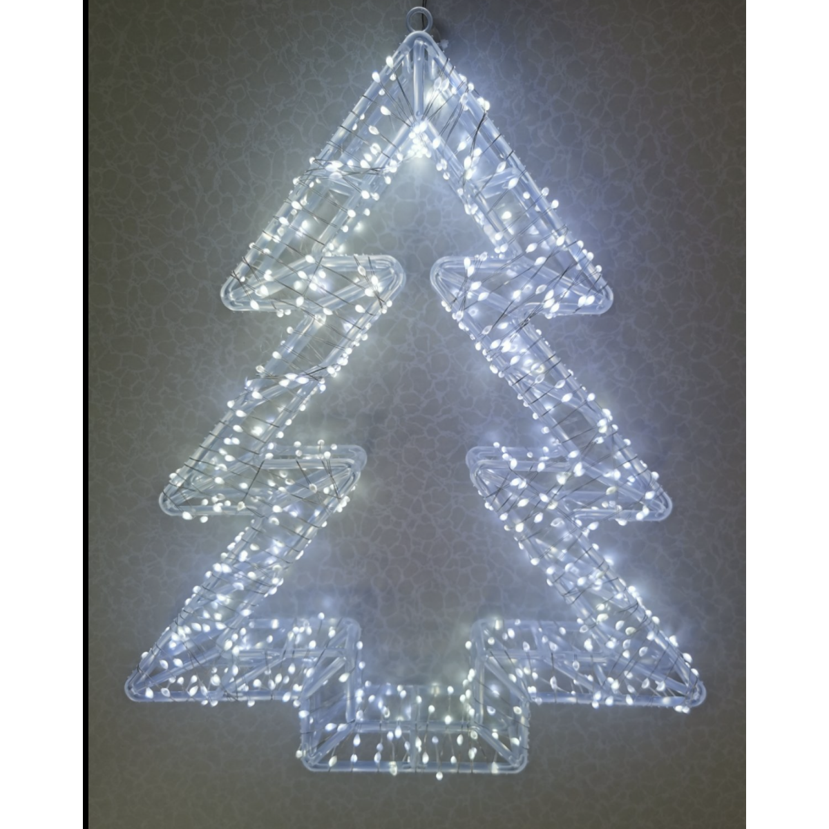 Χριστουγεννιάτικο Φωτιζόμενο Μεταλλικό Δέντρο 800 LED 46x5cm