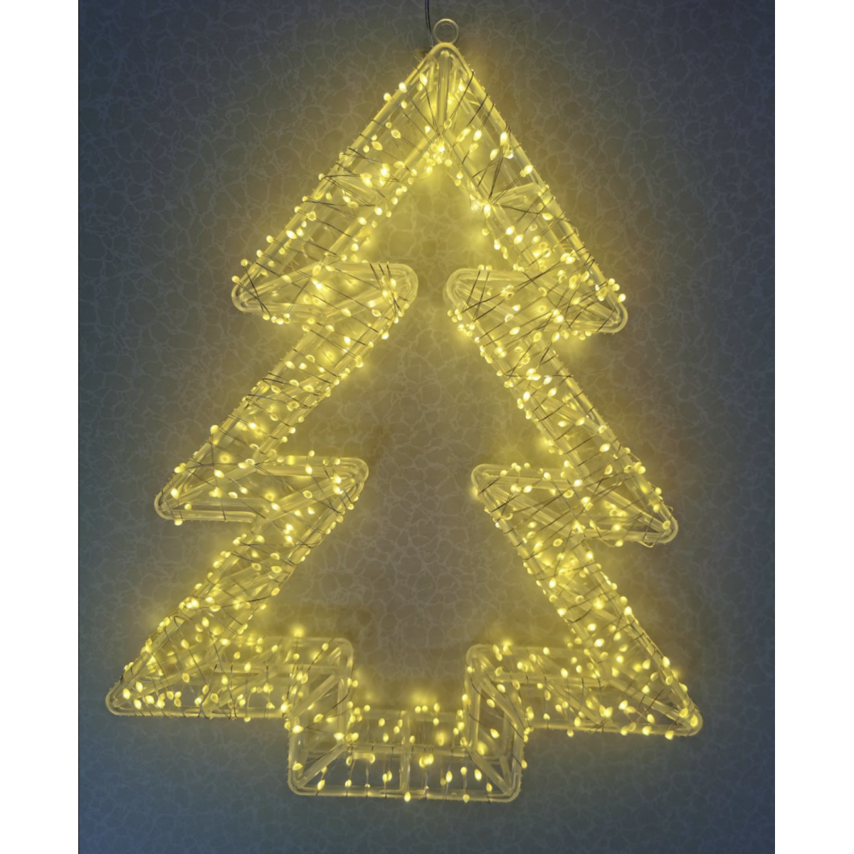 Χριστουγεννιάτικο Φωτιζόμενο Μεταλλικό Δέντρο 800 LED 46x5cm