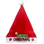 Χριστουγεννιάτικος Σκούφος Με Αστεράκια Merry Christmas SDS-26021