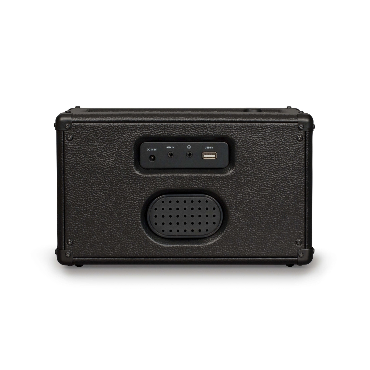 Crosley Charlotte Φορητό Ηχείο 2,5” 4Ω 5W Bluetooth USB Jack Aux 25x15x11cm Black SF0007AU-BK - Image 2
