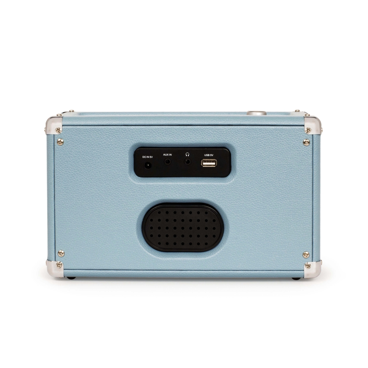 Crosley Charlotte Φορητό Ηχείο 2,5” 4Ω 5W Bluetooth USB Jack Aux 25x15x11cm Tourmaline SF0007AU-TN - Image 2