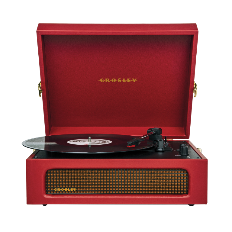 Crosley Πικάπ Βαλιτσάκι Voyager Burgundy Red CR8017B-BUR SF0005RP-BUR1