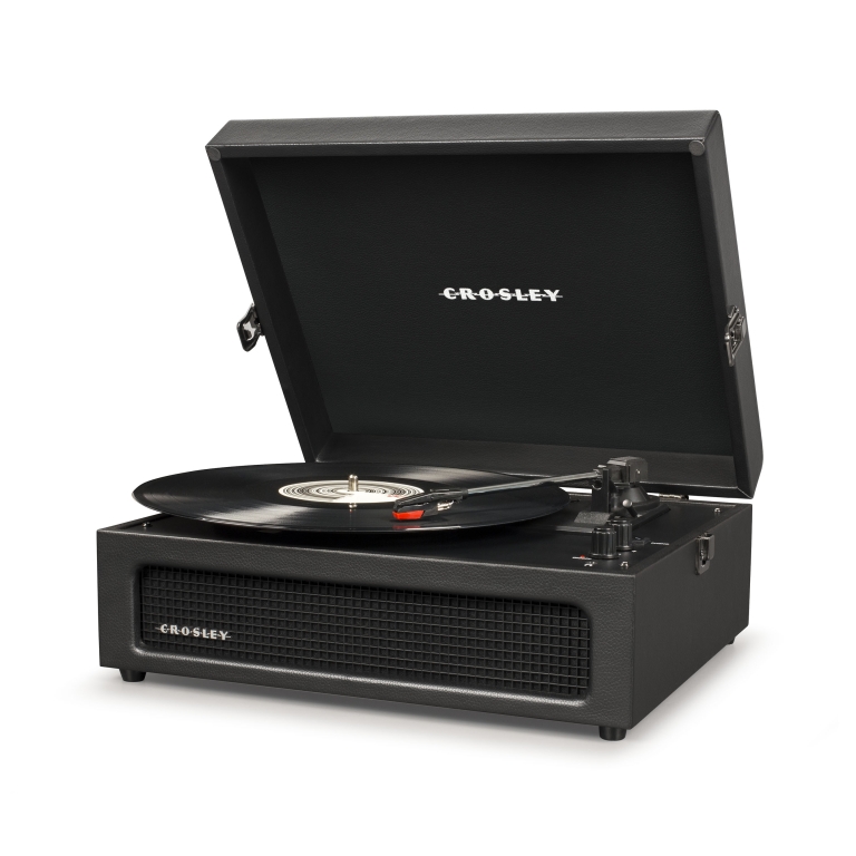 Crosley Πικάπ Βαλιτσάκι Voyager Black CR8017B-BK SF0005RP-BK1