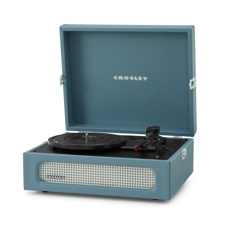 Crosley Πικάπ Βαλιτσάκι Voyager Washed Blue CR8017B-WB SF0005RP-WB1