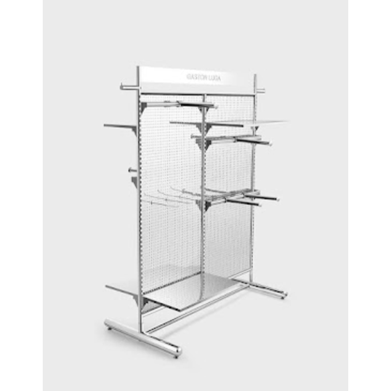 Gaston Luga Free Standing Wall System 1.0 Chrome GL-FSWLSYS-1