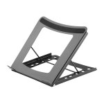 Deltaco Office Βάση/Stand για Laptop/Tablet 10-15" Ρυθμιζόμενη 5 Θέσεων Μαύρο DELO-0200
