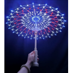 Διακοσμητική Ομπρέλα με 160 LED RGB Πολύχρωμου Φωτισμού 55cm