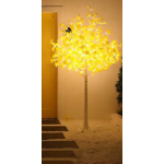 Διακοσμητικό Δέντρο με Κίτρινα Φύλλα 180cm 180LED με Θερμό Λευκό Φωτισμό