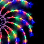 Διακοσμητικό Φωτιστικό LED Spinner Rainbow Πολύχρωμο 70cm