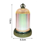 Διακοσμητικό LED Φανάρι Με Κρυστάλλινη Όψη SDS-25167