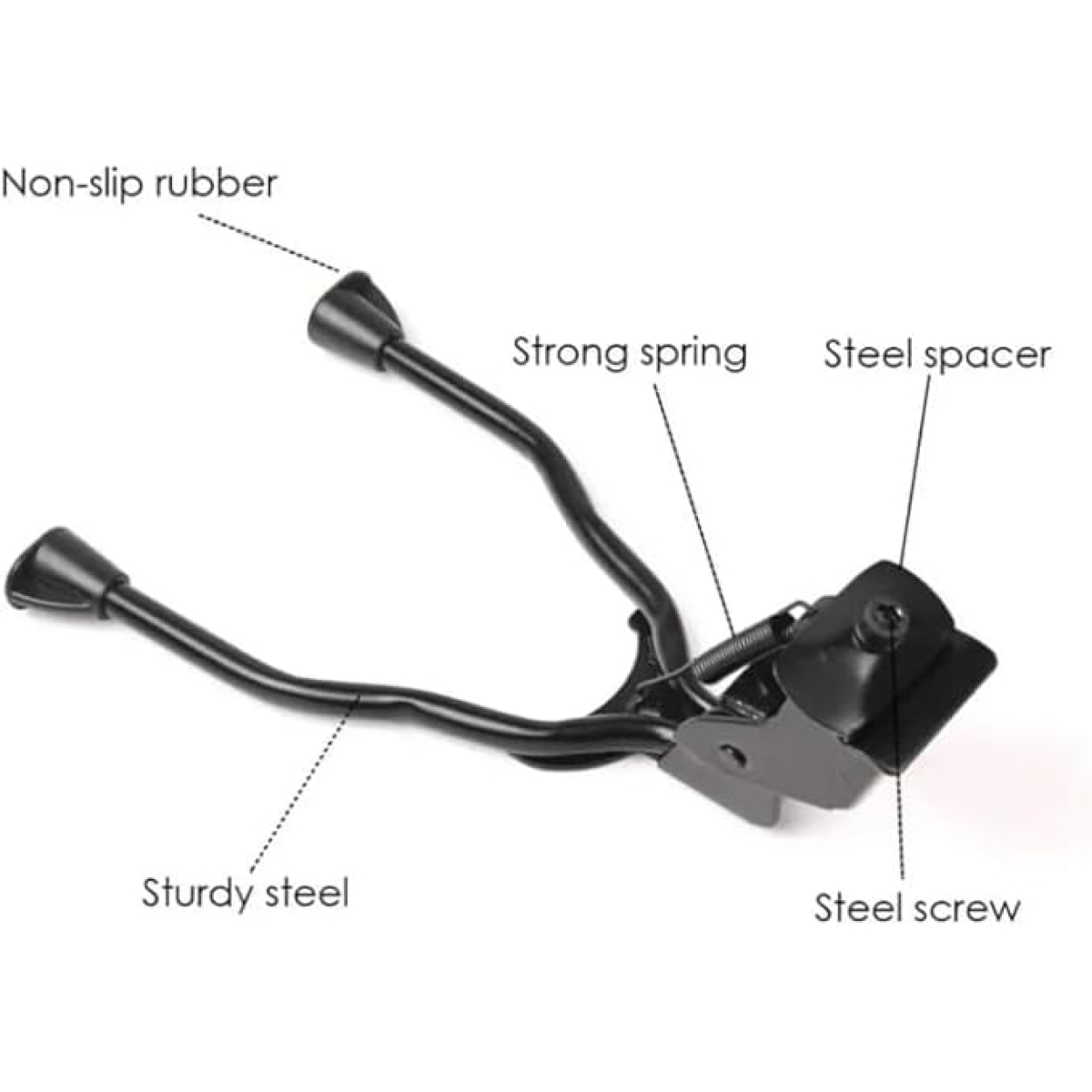 Διπλό Σταντ Ποδηλάτου Με Πτυσσόμενο Κεντρικό Στήριγμα Αλουμινίου