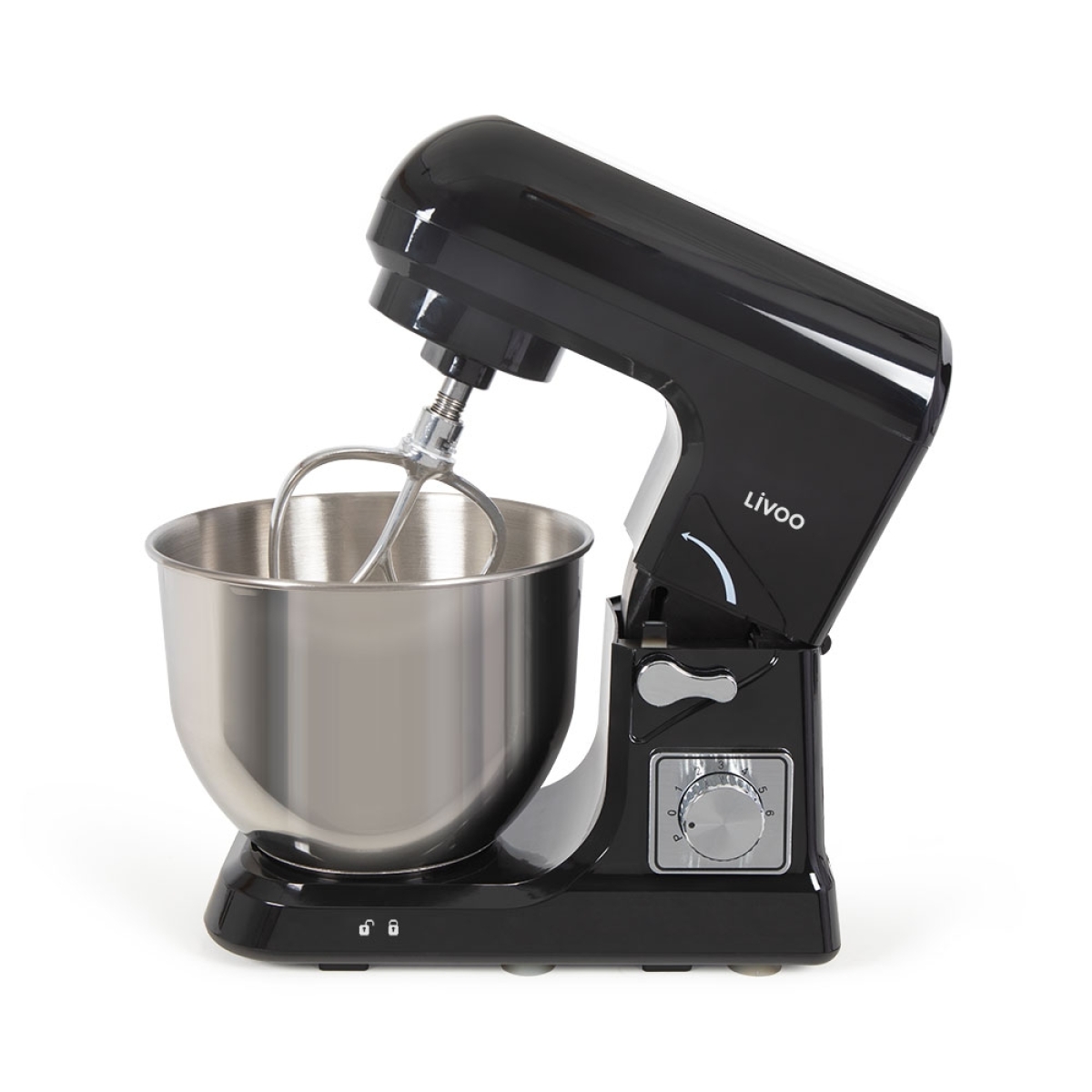 LIVOO Κουζινομηχανή 1000W με Κάδο 5L Μαύρη DOP190N - Image 2