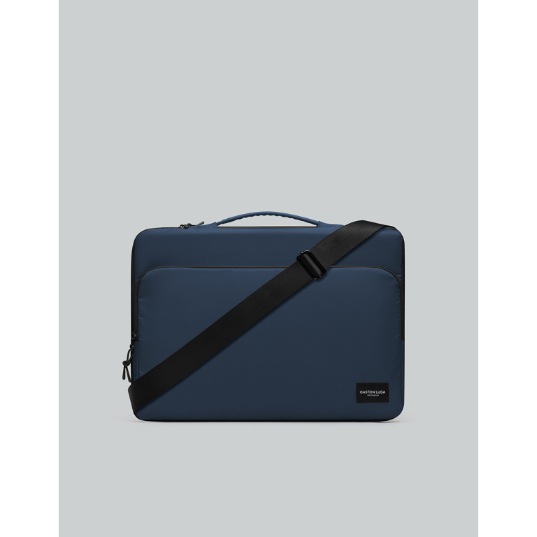Gaston Luga Τσάντα Dash Cushioned Briefcase Κατάλληλη για Laptop 16" - Dark Blue DSCBC16DB