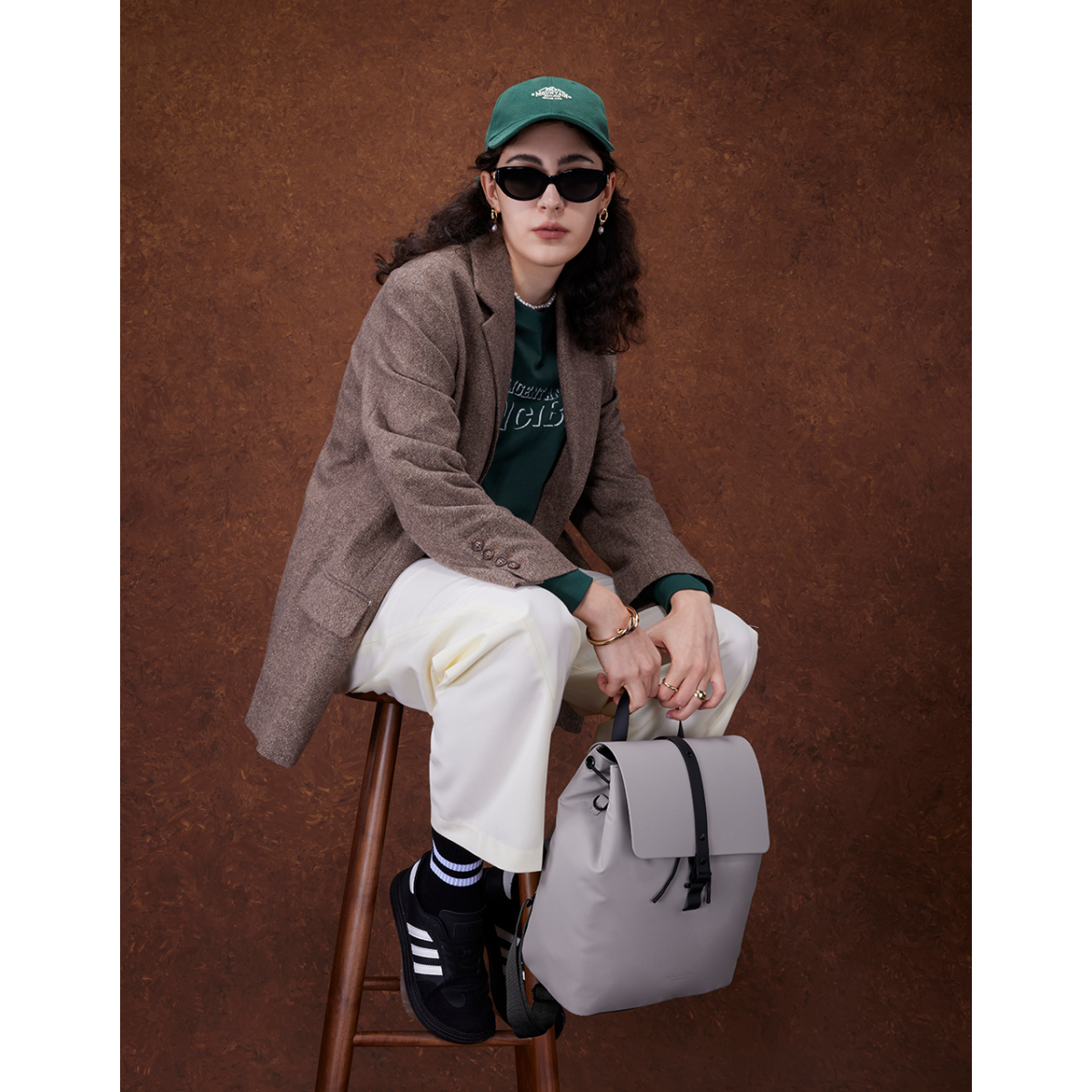 Gaston Luga Τσάντα Dash Bucket Backpack - Taupe DSHBBP13TPR - Image 2