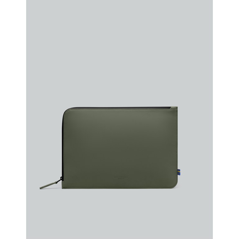 Gaston Luga Dash Laptop Sleeve 13"/14" - Olive DSLTPS14OL