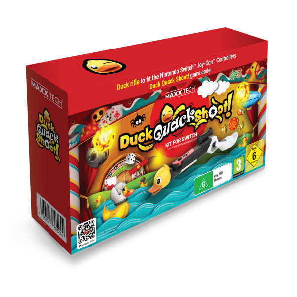 Maxx Tech Duck Quack Shoot! Kit για Nintendo Switch MXT-DQS-SW-CIB